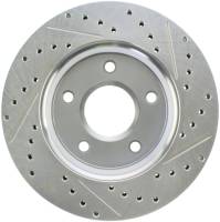 StopTech - StopTech Select Sport Drilled and Slotted Brake Rotor Front Right 227.67069R - Image 2