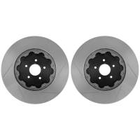 StopTech - StopTech Two-Piece Zinc Coated AeroRotor and Hat Pair Drilled 81.342.9941 - Image 2