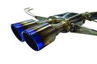 Injen 17-19 Honda Civic Type-R 3in SS Cat-Back Exhaust w/ Dual Burnt Titanium Tips - SES1582TT