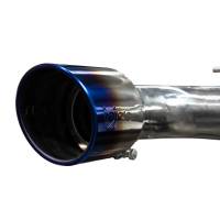 Injen - Injen Injen Technology Stainless Steel Cat-Back Exhaust System w/ Burnt Titanium Tips SES2300TT - Image 3