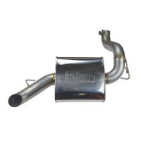Injen 18-20 Jeep Wrangler JL V6-3.6L & L4-2.0L(t) High Tuck Axle Back Exhaust - SES5006AB