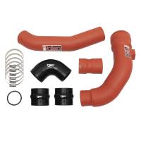 Injen 17-22 Ford F250/F/350/F-450/F-550 V8-6.7L Turbo Diesel Wrinkle Red Intercooler Piping Kit - SES9004ICPWR