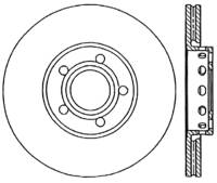 StopTech Sport Cryo Drilled/Slotted Brake Rotor; Front Left