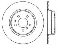 StopTech Sport Cryo Drilled/Slotted Brake Rotor; Rear Right