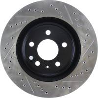 StopTech - StopTech Sport Drilled/Slotted Brake Rotor; Rear Left - Image 3