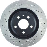 StopTech - StopTech Sport Drilled/Slotted Brake Rotor; Rear Right - Image 3