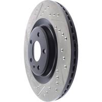 StopTech - StopTech Sport Drilled/Slotted Brake Rotor; Rear Right - Image 4