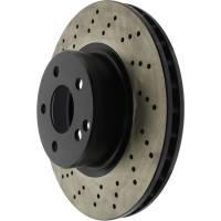 StopTech - StopTech Premium High-Carbon Drilled Cryo Brake Rotor; Front - Image 4