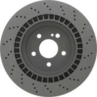 StopTech - StopTech Cryostop Premium Drilled Brake Rotor; Rear - Image 2