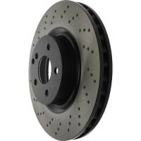 StopTech - StopTech Premium High-Carbon Drilled Cryo Brake Rotor; Front - Image 4