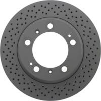 StopTech - StopTech Cryostop Premium Drilled Brake Rotor; Rear - Image 1