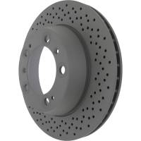 StopTech - StopTech Cryostop Premium Drilled Brake Rotor; Rear - Image 4