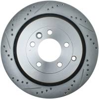 StopTech - StopTech Select Sport Drilled and Slotted Brake Rotor; Rear Right - Image 2