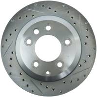 StopTech - StopTech Select Sport Drilled and Slotted Brake Rotor; Rear Left - Image 1