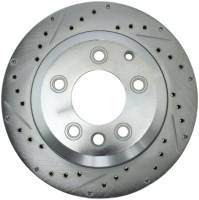 StopTech - StopTech Select Sport Drilled and Slotted Brake Rotor; Rear Right - Image 2