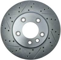 StopTech - StopTech Select Sport Drilled and Slotted Brake Rotor; Front Right - Image 1
