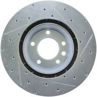 StopTech - StopTech Select Sport Drilled and Slotted Brake Rotor; Front Right - Image 2