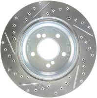 StopTech - StopTech Select Sport Drilled and Slotted Brake Rotor; Rear Left - Image 2
