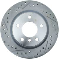 StopTech - StopTech Select Sport Drilled and Slotted Brake Rotor; Rear Right - Image 1