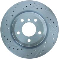 StopTech - StopTech Select Sport Drilled and Slotted Brake Rotor; Rear Right - Image 1