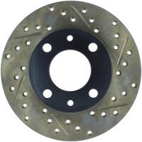 StopTech - StopTech Sport Drilled/Slotted Brake Rotor; Front and Rear Left - Image 1