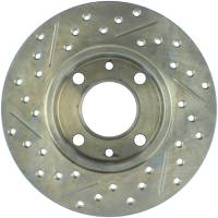 StopTech - StopTech Sport Drilled/Slotted Brake Rotor; Front and Rear Left - Image 2