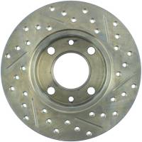 StopTech - StopTech Sport Drilled/Slotted Brake Rotor; Front and Rear Right - Image 2
