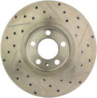 StopTech - StopTech Sport Drilled/Slotted Brake Rotor; Front Right - Image 2