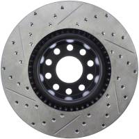 StopTech - StopTech Sport Drilled/Slotted Brake Rotor; Front Left - Image 2