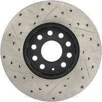 StopTech - StopTech Sport Drilled/Slotted Brake Rotor; Front and Rear Left - Image 2