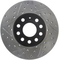 StopTech - StopTech Sport Drilled/Slotted Brake Rotor; Front and Rear Right - Image 1