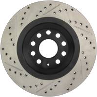 StopTech - StopTech Sport Drilled/Slotted Brake Rotor; Rear Left - Image 2