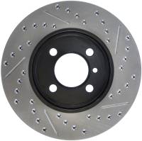 StopTech - StopTech Sport Drilled/Slotted Brake Rotor; Front Right - Image 2