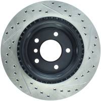 StopTech - StopTech Sport Drilled/Slotted Brake Rotor; Rear Right - Image 2
