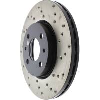 StopTech - StopTech Sport Cryo Cross Drilled Brake Rotor; Front Left - Image 4