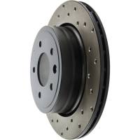 StopTech - StopTech Sport Cryo Drilled Brake Rotor; Rear Right - Image 4