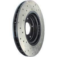StopTech - StopTech Sport Cryo Cross Drilled Brake Rotor; Front Left - Image 5