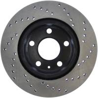 StopTech - StopTech Sport Cross Drilled Brake Rotor; Front and Rear Right - Image 2