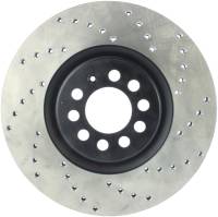 StopTech - StopTech Sport Cross Drilled Brake Rotor; Front Left - Image 1