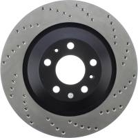 StopTech - StopTech Sport Cryo Cross Drilled Brake Rotor; Rear Left - Image 3