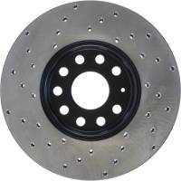 StopTech - StopTech Sport Cryo Cross Drilled Brake Rotor; Front and Rear Left - Image 2