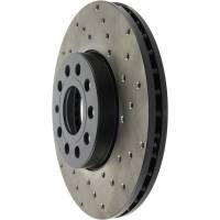StopTech - StopTech Sport Cryo Cross Drilled Brake Rotor; Front and Rear Left - Image 4