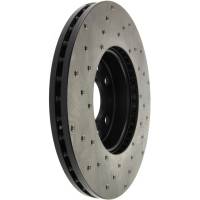 StopTech - StopTech Sport Cryo Cross Drilled Brake Rotor; Front and Rear Left - Image 5