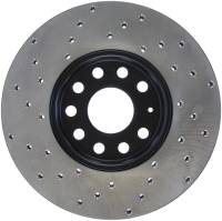 StopTech - StopTech Sport Cross Drilled Brake Rotor; Front and Rear Left - Image 2