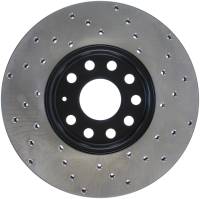 StopTech - StopTech Sport Cross Drilled Brake Rotor; Front and Rear Right - Image 2