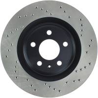 StopTech - StopTech Sport Cross Drilled Brake Rotor; Rear Left - Image 1