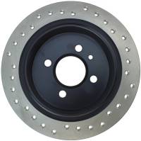 StopTech - StopTech Sport Cross Drilled Brake Rotor; Rear Right - Image 2