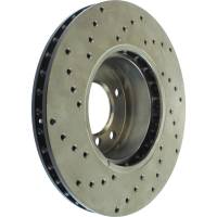 StopTech - StopTech Sport Cryo Cross Drilled Brake Rotor; Front Left - Image 5
