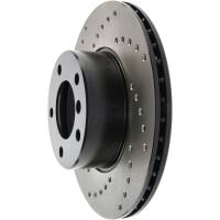 StopTech - StopTech Sport Cryo Cross Drilled Brake Rotor; Front Right - Image 4