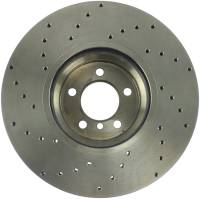 StopTech - StopTech Sport Cross Drilled Brake Rotor; Front Left - Image 2